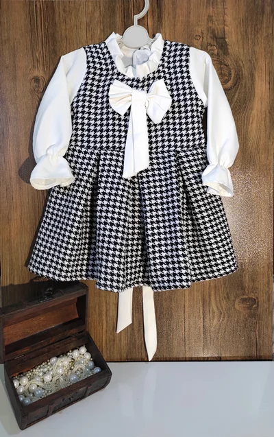 پیراهن دخترانه طرح پیچازی