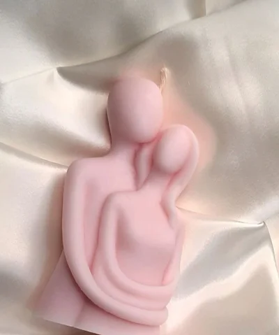 شمع طرح آغوش