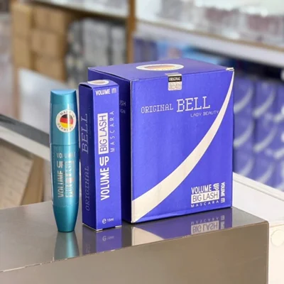 ریمل حجم دهنده پوکه آبی بل BELL